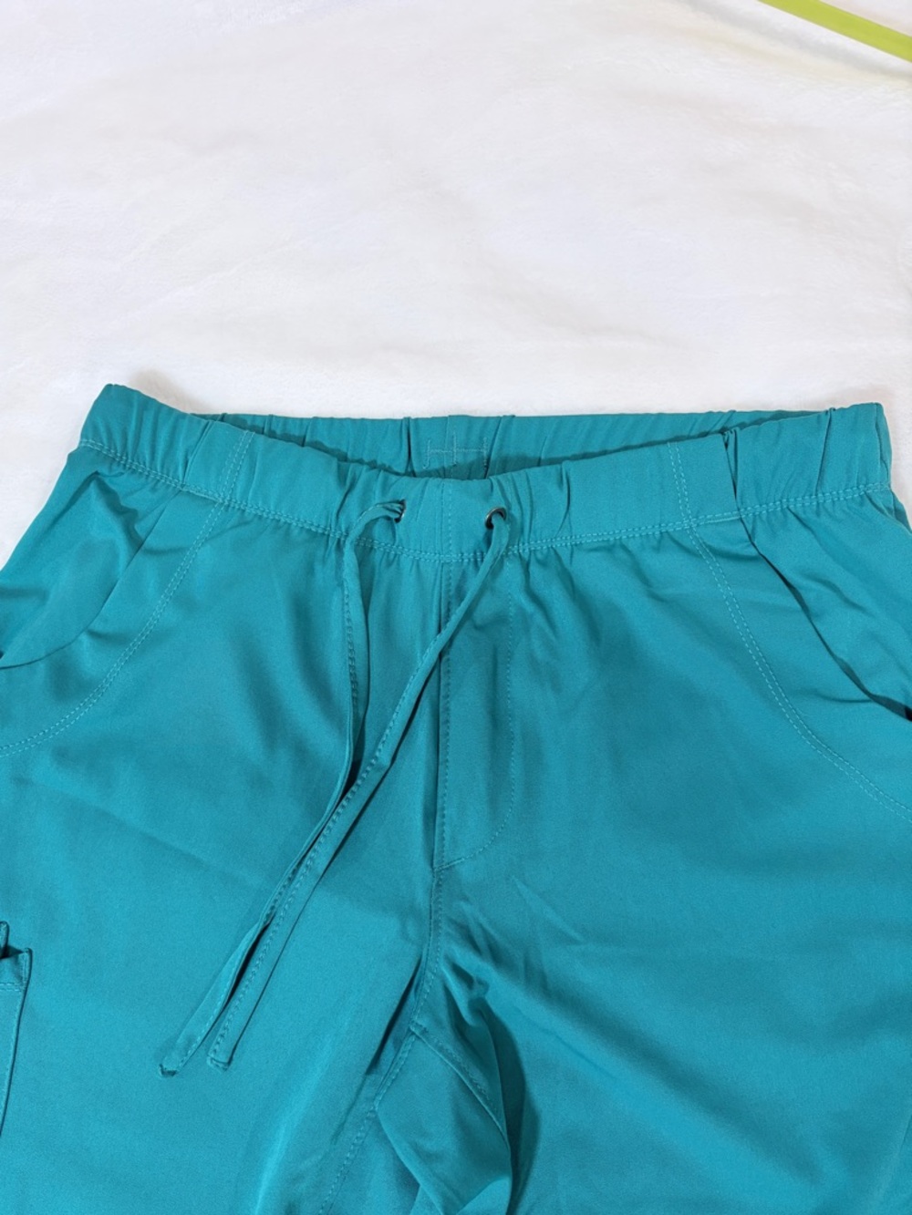 healing hands Teal Drawstring Medical Scrub Pants - Picture 3 of 14